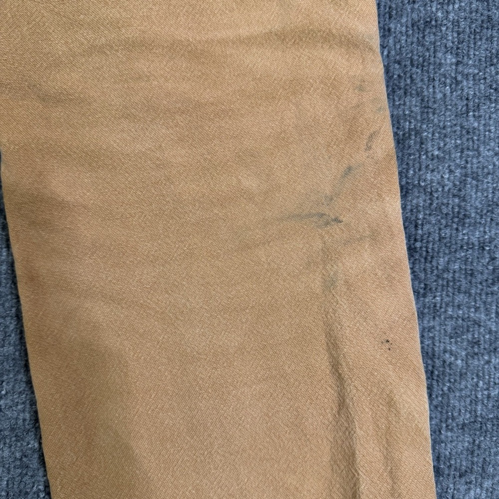 Carhartt Dungaree Pants Men 31x34 Brown Double Knee Canvas Utility Carpenter - Picture 16 of 16